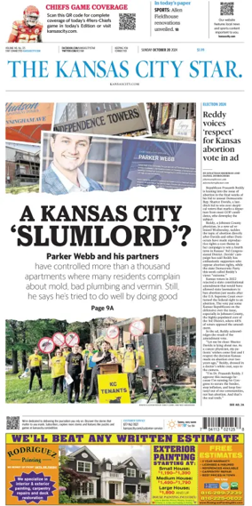 Cover of The Kansas City Star (Sunday)