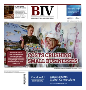 Cover of Business in Vancouver