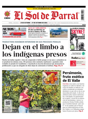 Cover of El Sol de Parral
