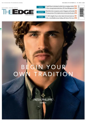 Cover of The Edge Singapore