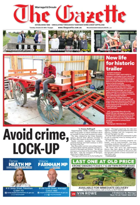 Cover of Warragul & Drouin Gazette