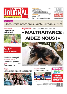 Cover of Le Petit Journal - L'hebdo du Lot-et-Garonne