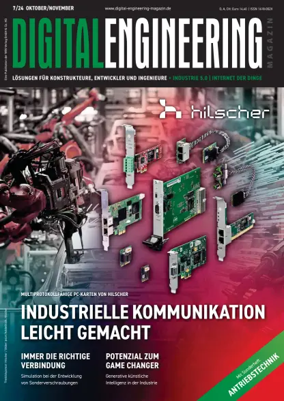 Cover of Digital Engineering Magazin