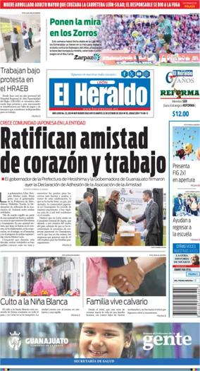 Cover of El Heraldo de Leon