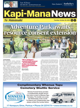 Cover of Kapi-Mana News