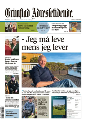 Cover of Grimstad Adressetidende