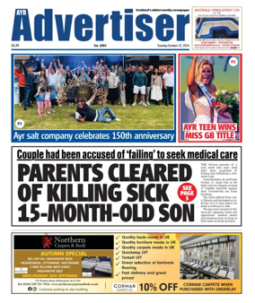 Cover of Ayr Advertiser