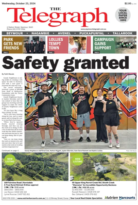 Cover of Seymour Telegraph