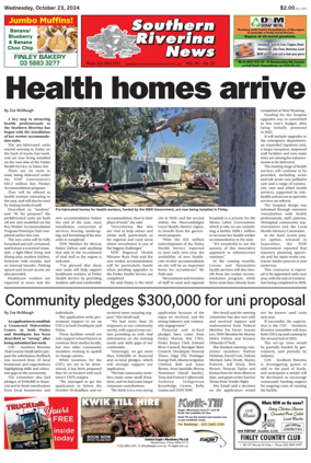 Cover of Southern Riverina news