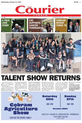 Cover of The Cobram Courier
