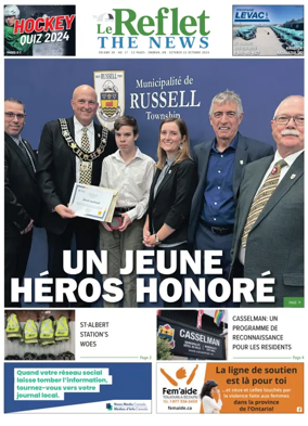 Cover of Le Reflet (The News)