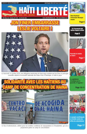 Cover of Haiti Liberte