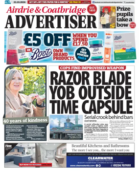 Cover of Airdrie & Coatbridge Advertiser