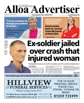 Cover of Alloa Advertiser
