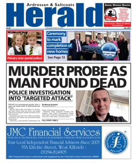 Cover of Ardrossan & Saltcoats Herald