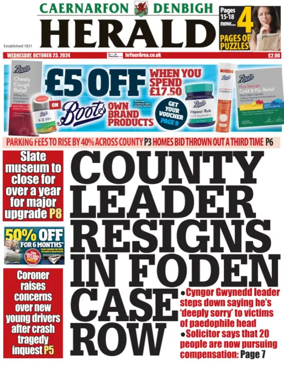 Cover of Caernarfon Herald