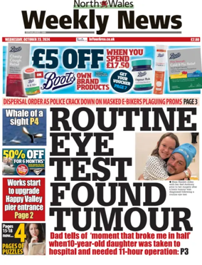 Cover of North Wales Weekly News