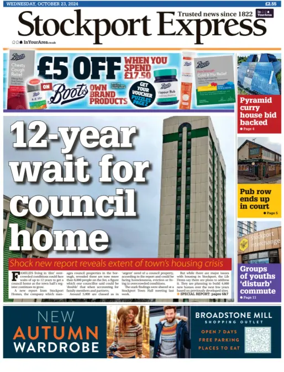 Cover of Stockport Express