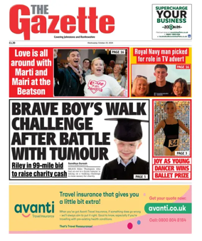 Cover of The Gazette (Scotland)