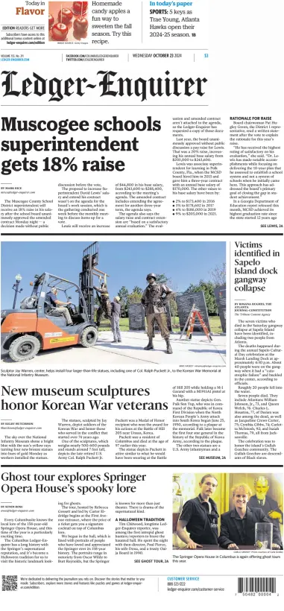 Cover of Ledger-Enquirer