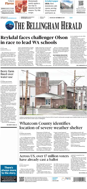 Cover of The Bellingham Herald