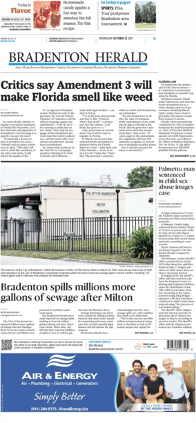 Cover of The Bradenton Herald