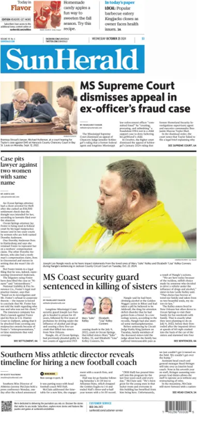 Cover of The Sun Herald