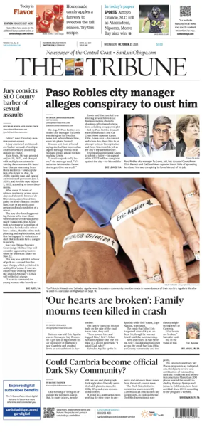 Cover of The Tribune (SLO)