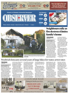 Cover of The Woolwich Observer