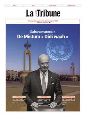 Cover of La Nouvelle Tribune