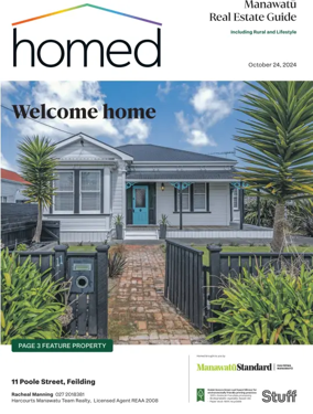 Cover of Homed Manawatu Standard