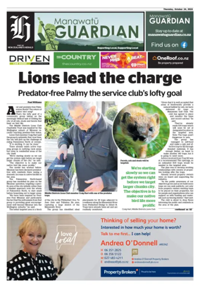 Cover of Manawatu Guardian