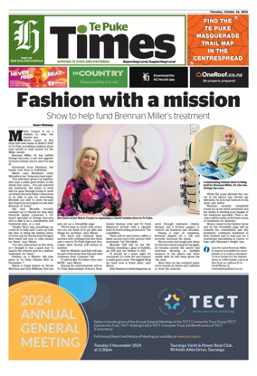 Cover of Te Puke Times