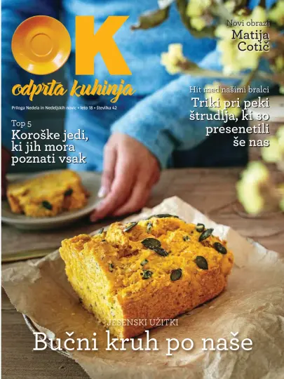 Cover of Odprta Kuhinja for Slovenske Novice