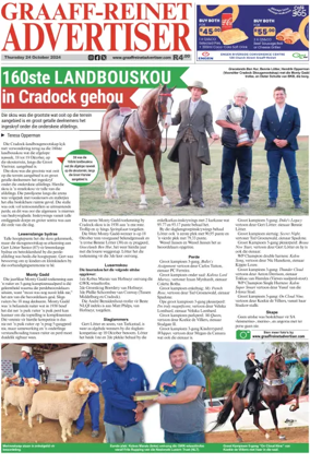 Cover of Graaff-Reinet Advertiser