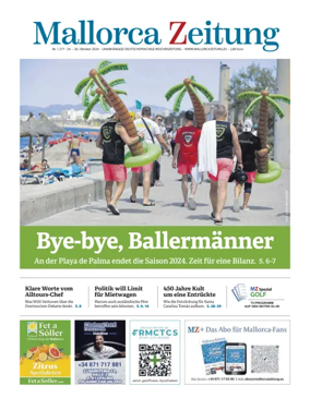 Cover of Mallorca Zeitung