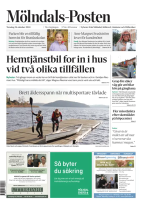 Cover of Mölndals-Posten