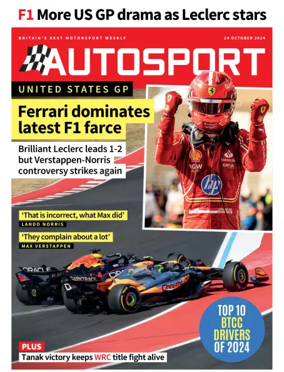 Cover of Autosport (UK)