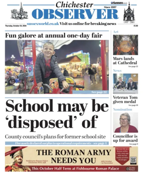 Cover of Chichester Observer