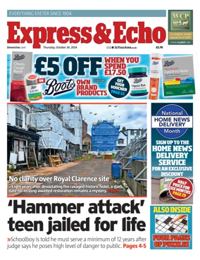 Cover of Express & Echo (City & East Devon Edition)