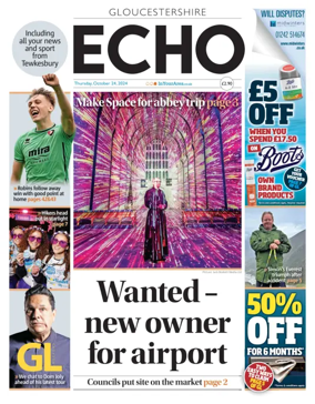 Cover of Gloucestershire Echo