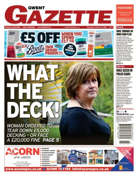 Cover of Gwent Gazette