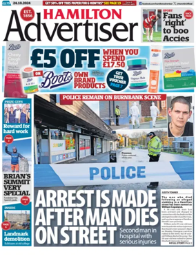 Cover of Hamilton Advertiser
