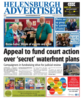 Cover of Helensburgh Advertiser