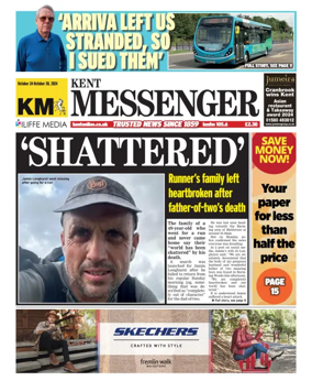 Cover of Kent Messenger Maidstone