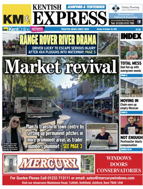 Cover of Kentish Express Ashford & District