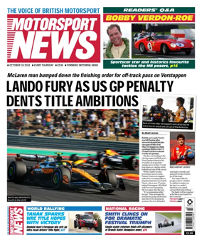 Cover of Motor Sport News