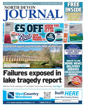 Cover of North Devon Journal