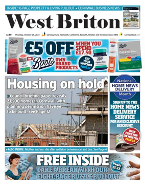 Cover of West Briton (Camborne, Redruth, Hayle)