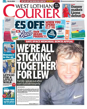 Cover of West Lothian Courier